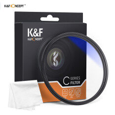 K&F Concept CPL Filter for Camera Lens 37/40.5/43/46/49/55/58/62/67/72/77/82mm Ultra Slim Optics Multi Coated Circular Polarizer Polarized Filter with Cleaning Cloth For Sony Nikon Canon DSLR Camera