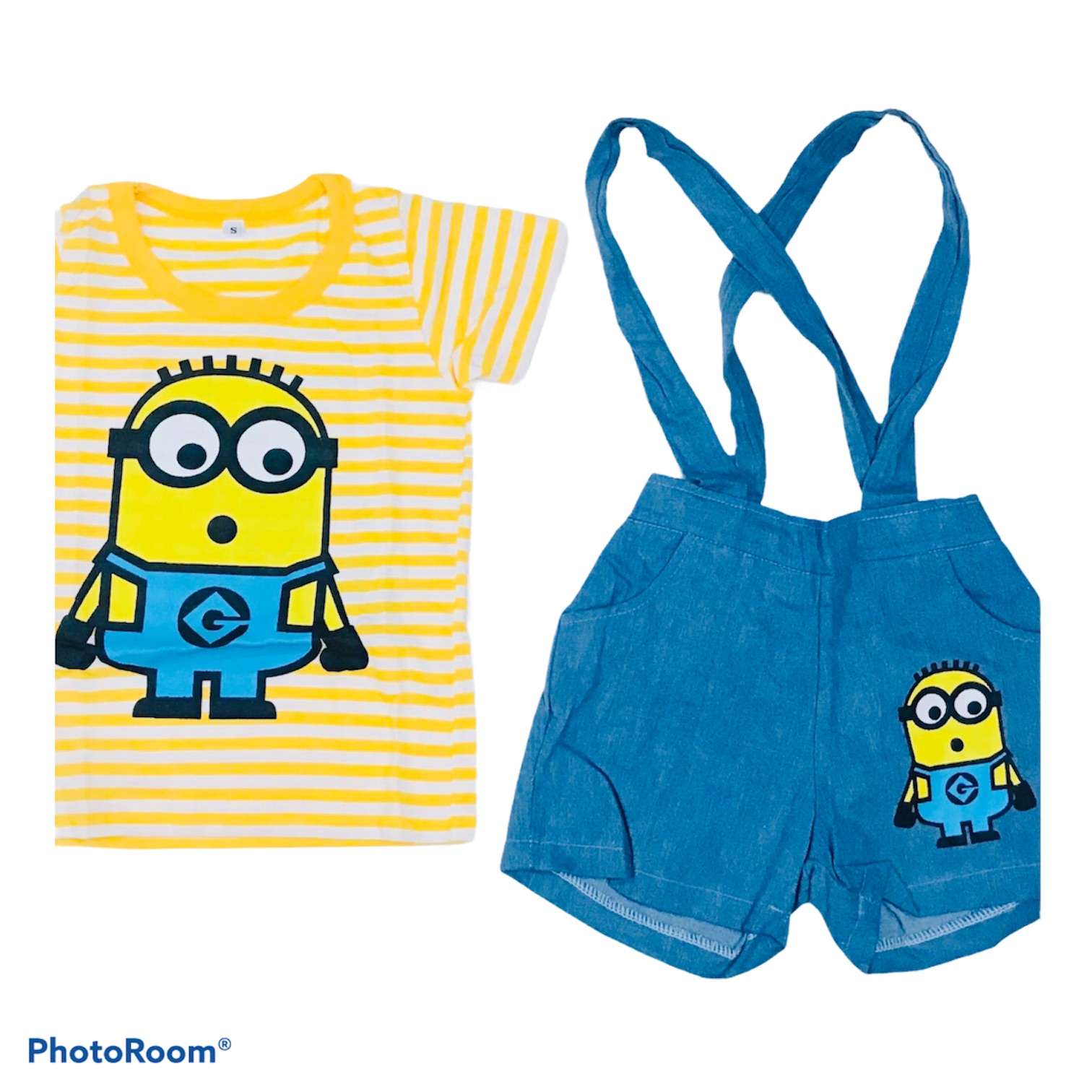 Kids Suit Minion 2 piece(ชุดเด็กมินเนียน)