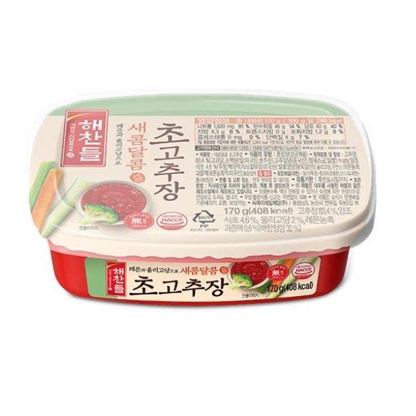 [Original] 새콤달콤초고추장 CJ Haechandle Vinegared Red Chili Sauce (น้ำจิ้มเกาหลี) 170g