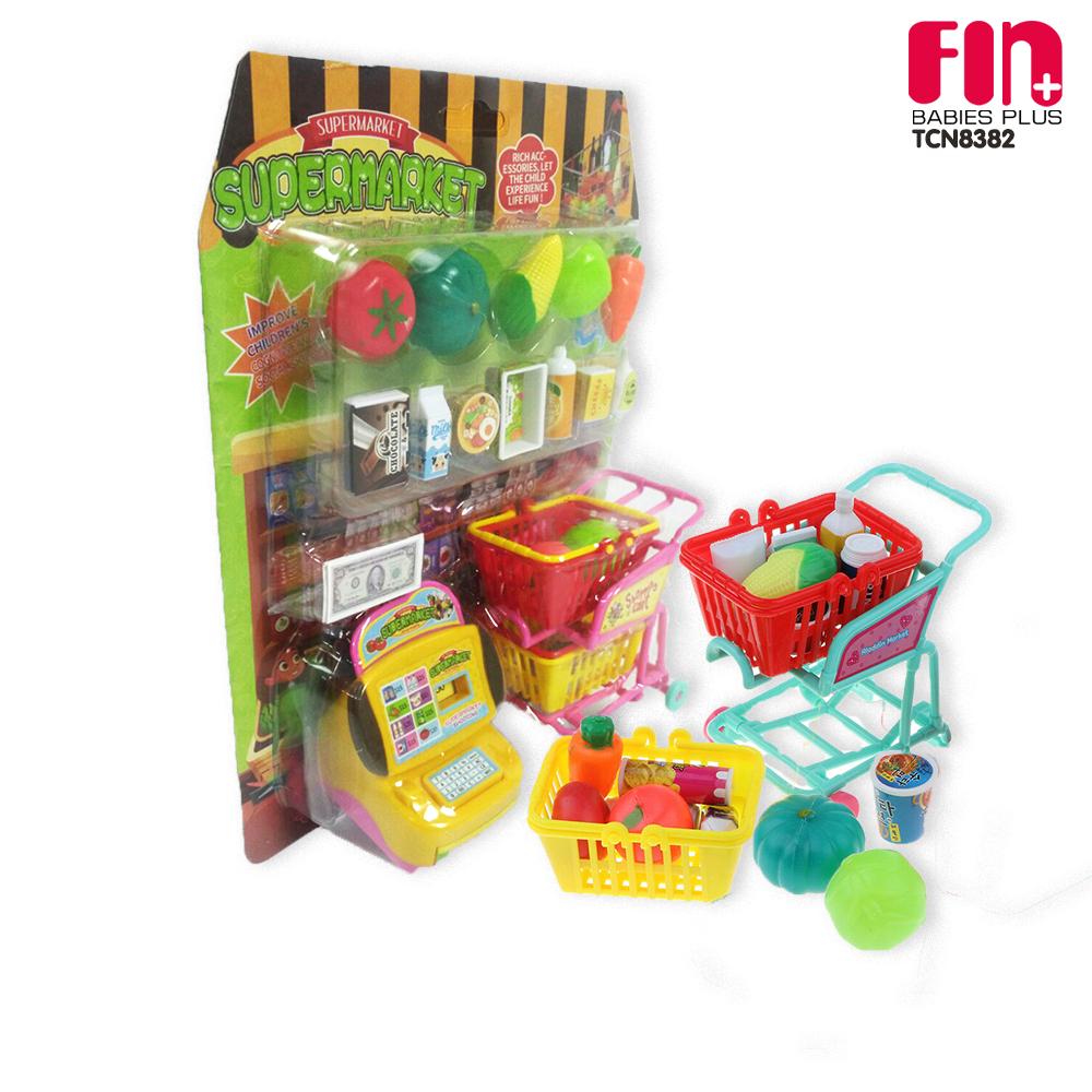 FIN ชุดของเล่นซุปเปอร์มาร์เก็ตจำลอง Supermarket toy set รุ่นTCN8382
