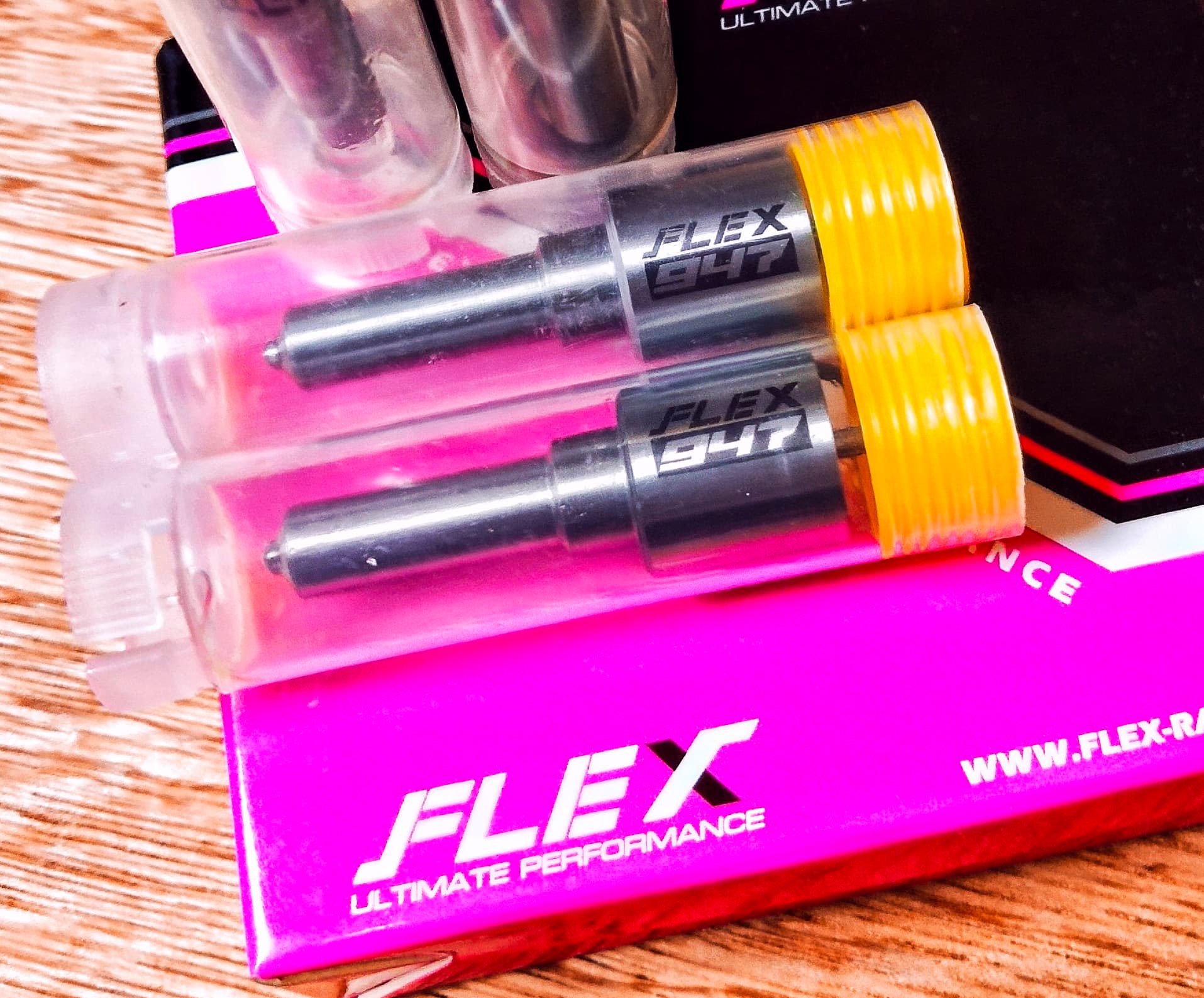 947 หัวฉีด 947 หัวฉีด FLEX หัวฉีดแต่งซิ่ง คอมมอนเรล เข็มดำ แถมแหวนรอง4ตัว