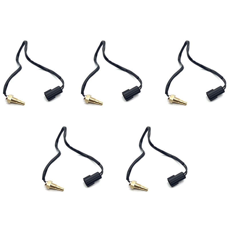 5Piece PDF00903S for Gauge 1/8 PT Water Temperature Sensor Defi Advance/Racer Gauge/Din-Gauge and Defi-Link Series Metal+Plastic Water Temperature Sensor Car Temperature Sensor