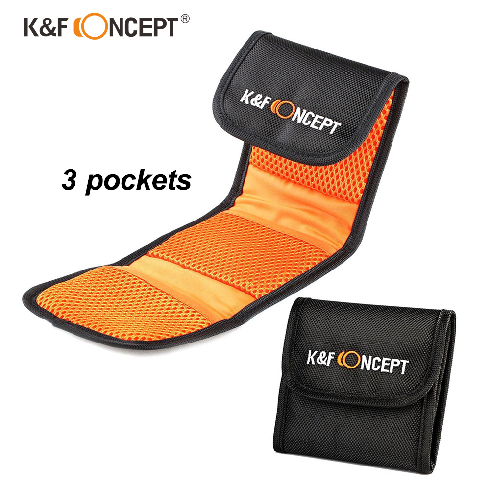 K&F Concept Case Filter Size กระเป๋าใส่ฟิลเตอร์ UV CPL ND