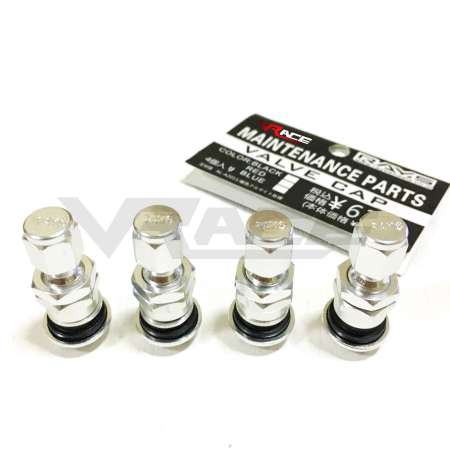 จุ๊บลม จุ๊บล้อ อลูมิเนียม Rays Valve Cap (สีเงิน)