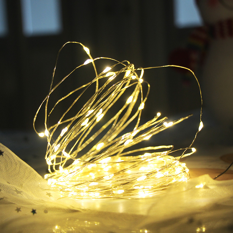 MUCH® 3M/5M/10M LED String Fairy Lights – Copper Wire, Battery/USB, Waterproof With Remote