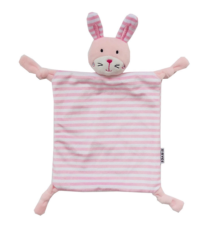 ผ้าห่มสัตว์ฝ้ายน่ารักขนาดเล็กสำหรับนอนเด็ก   Small Cute Animal Cotton Cuddle Blankets for Sleeping Baby สี กระต่าย (Rabbit) สี กระต่าย (Rabbit)