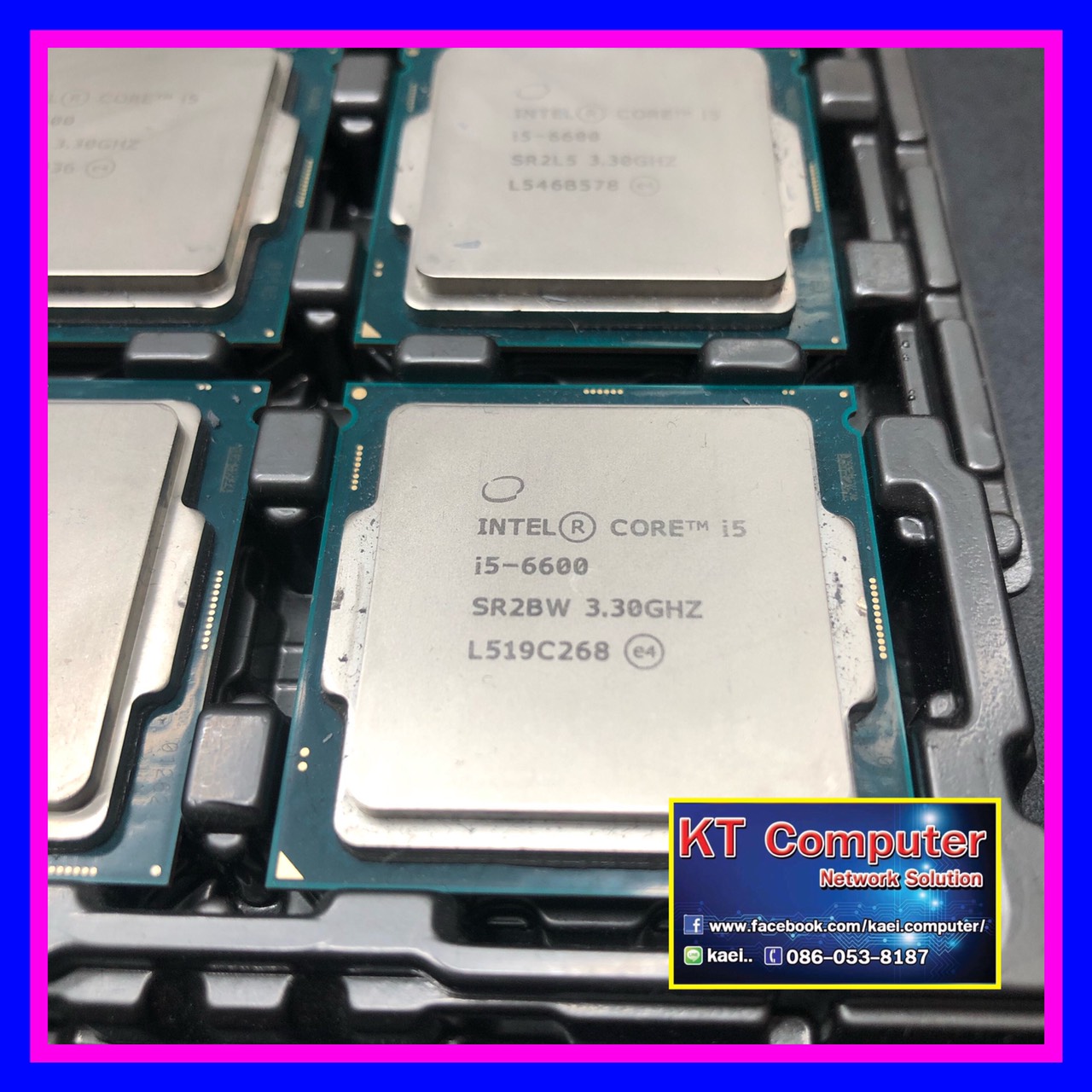 CPUมือ2 i5-6600 ถูก คุ้ม ดี มีประกัน