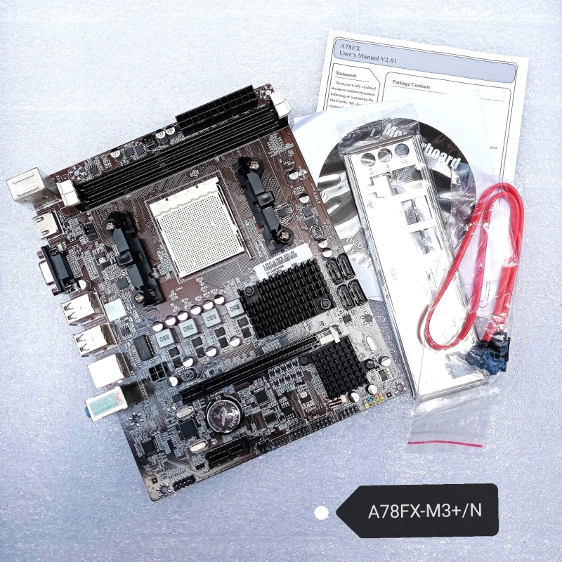 ภาพหน้าปกสินค้าเมนบอร์ด AMD AM3+ (A78FX-M3+/N) ของใหม่