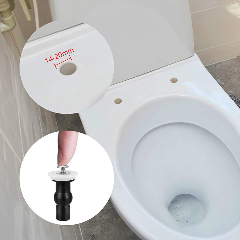 Toilet Seat Screws,Universal Expanding Rubber Screw Top Fixing Hinges