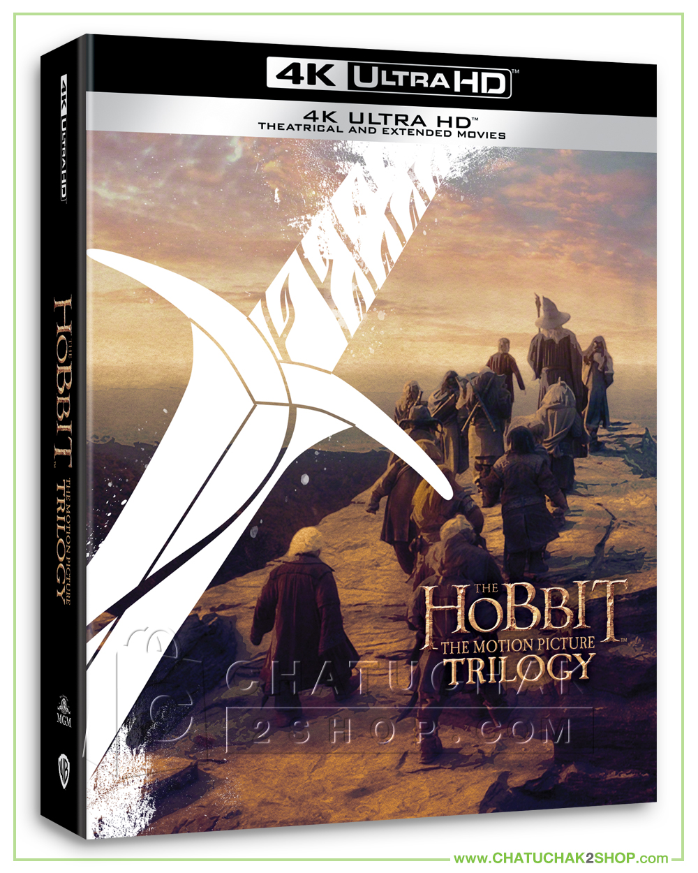 เดอะ ฮอบบิท (ฉบับสมบูรณ์) (4K บ็อกซ์เซ็ต) / The Hobbit, The Motion Picture Trilogy (EXT) 4K Boxset