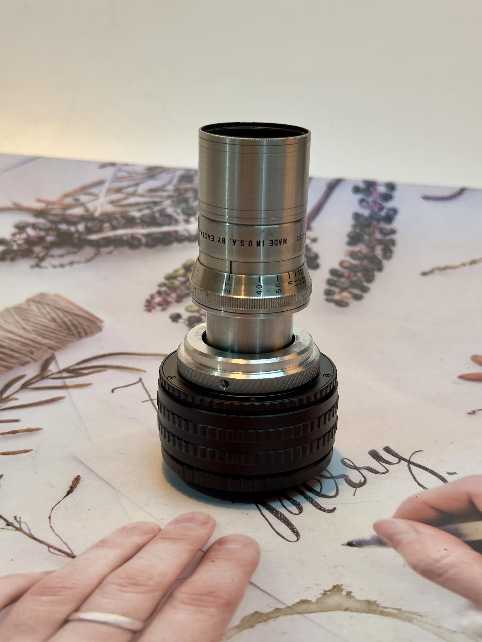 オールドレンズ KODAK ANASTIGMAT 63mm 2.7 Kodak cine lenses