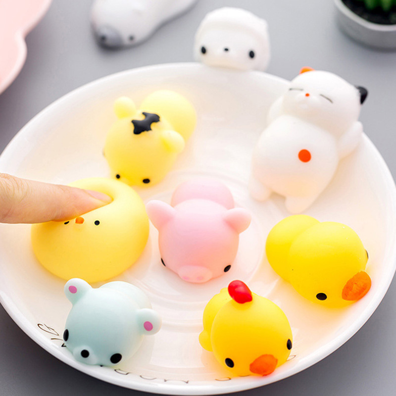 1pcs random Pop it Squishy slowly rising Kawaii cute animal toy cute ...