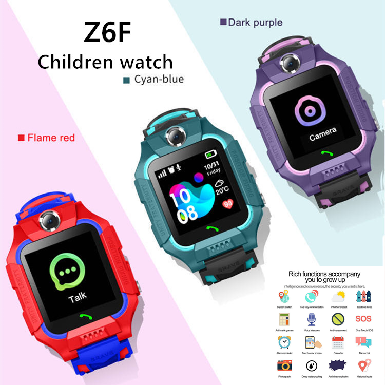 กันน้ำ！Smart Watch 2020 นาฬิกาเด็ก มีกล้องหน้าหลัง หมุนได้ 360 องศา ใส่ซิมโทรได้,GPSได้ เมนูภาษาไทย นาฬิกาติดตามตัวเด็ก นาฬิกา