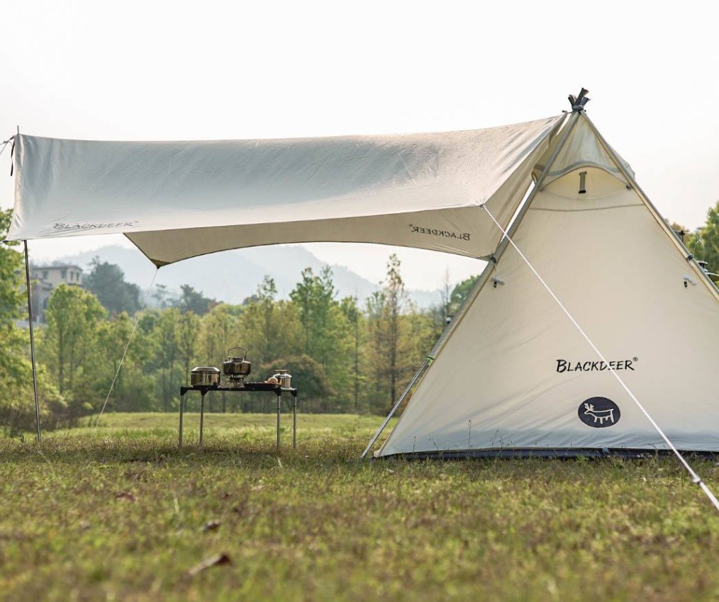 Blackdeer เต็นท์กระโจมสีขาว รุ่น Blackdeer Dreamland Teepee