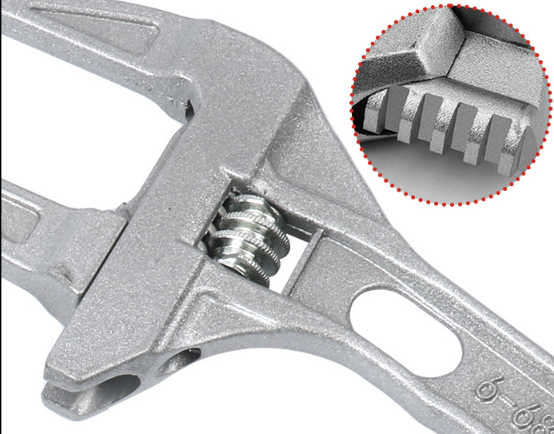 ✅Giao hàng miễn phí🚗Sanitary Wrench Tool Movable Short Handle Large Opening Multifunctional Activity Universal Wrench Board Hand Plumbing Wrench