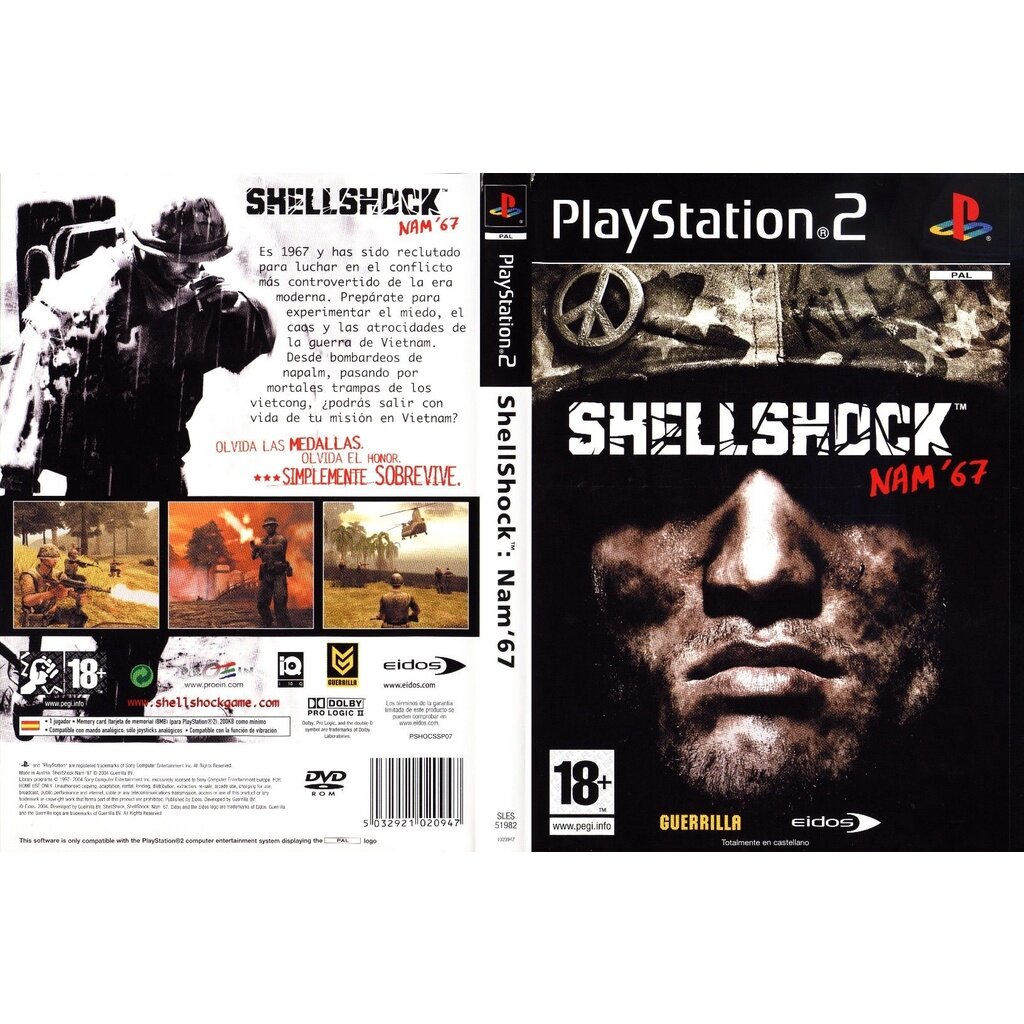 ShellShock: Nam '67 (PS2) by Eidos