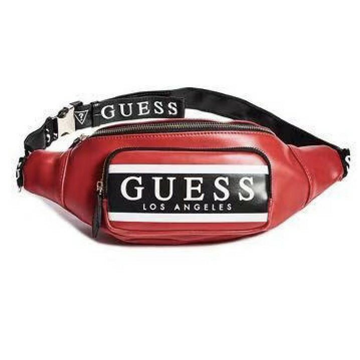 Guess marisoll gym shop logo fanny pack