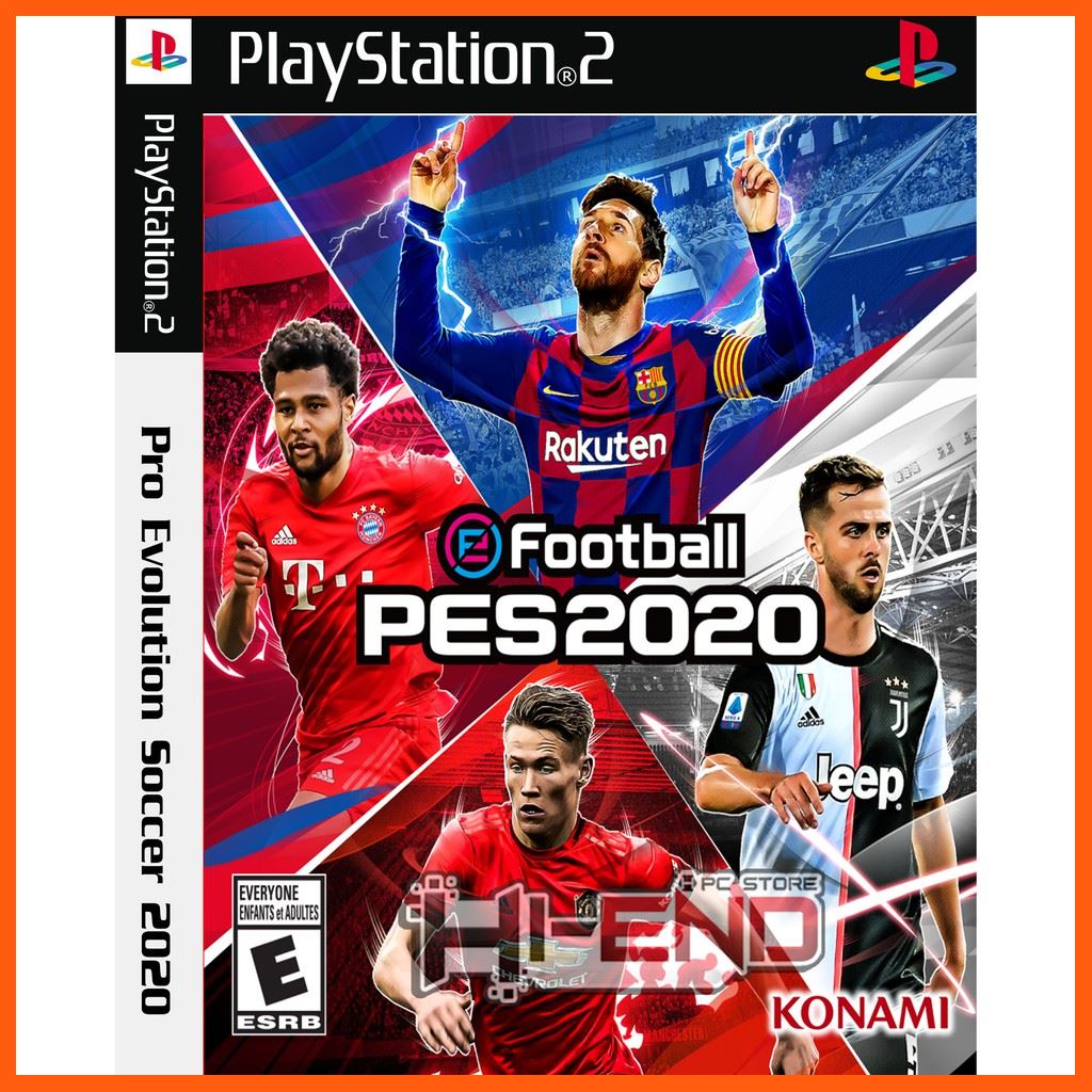 SALE 🎮 แผ่นเกมส์ PS2 - PES 2020 อัพเดทล่าสุด✅ (ภาษาอังกฤษ) Pro Evolution Soccer 2020, เกมส์บอล เกมส์เดียวกันกับ Winning 🎮 เกมและฮ๊อบบี้ แผ่นและตลับเกม Nintendo games