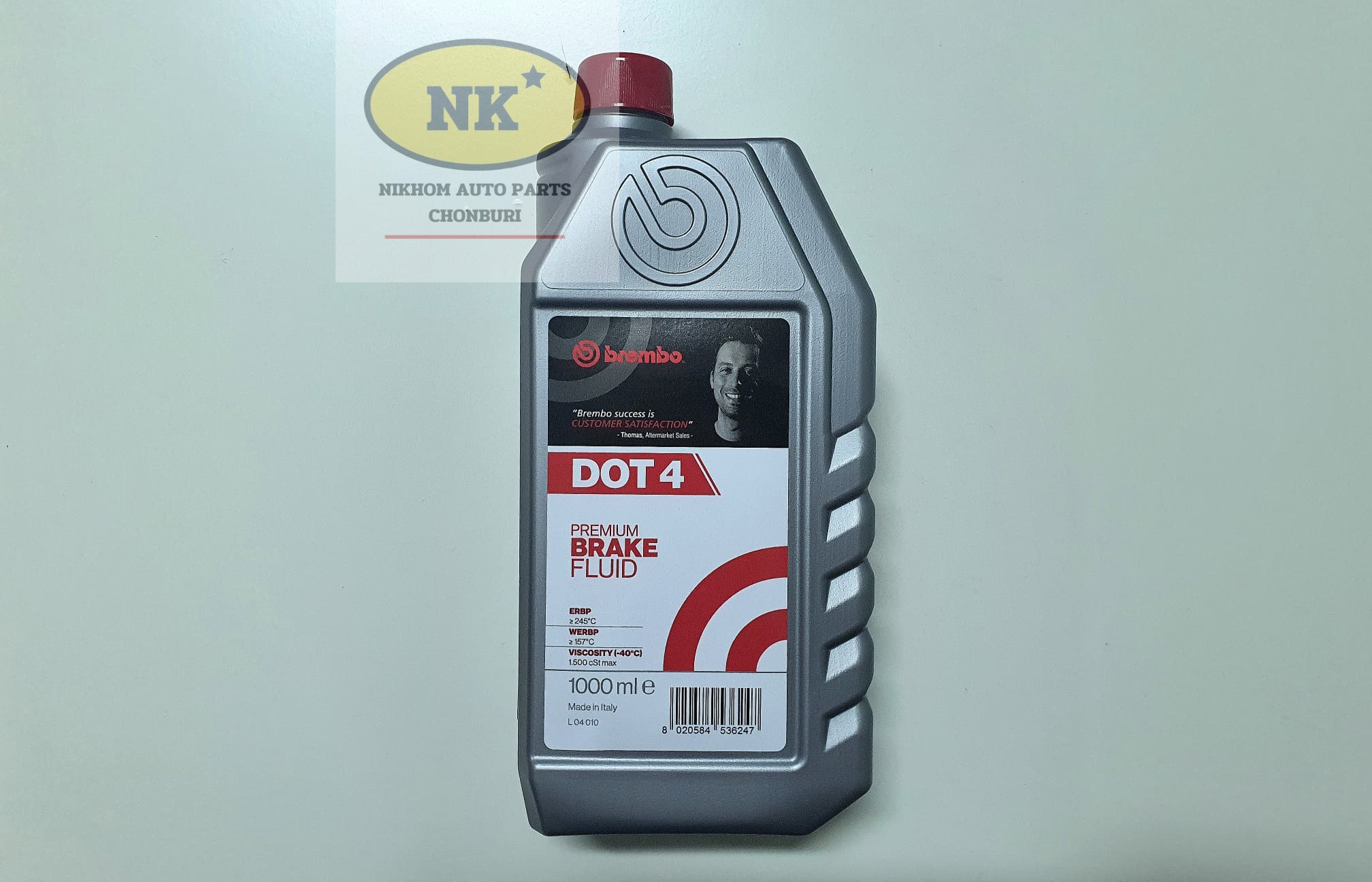 น้ำมันเบรค Brembo DOT 4 / Premium Brake Fluid (มีให้เลือกขนาด 1 L. และ