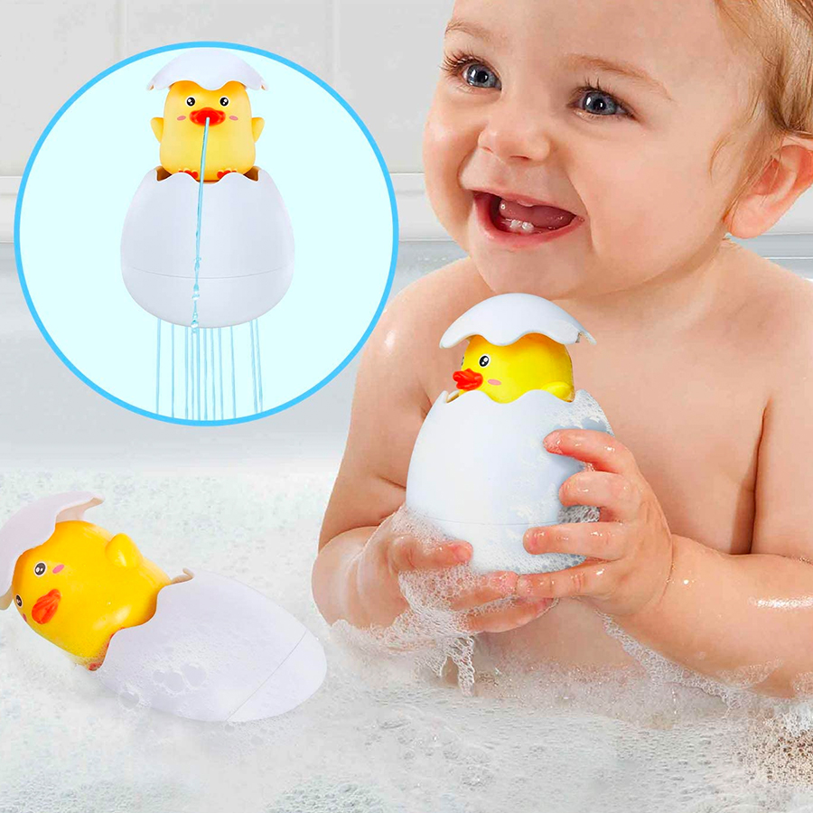 Simplez ของเล่นเด็กไข่ลอยน้ำ ของเล่นลอยน้ำ  พ่นน้ำได้  ของเล่นในห้องน้ำ ในสระน้ำ เป็ดลอยน้ำ สำหรับเด็ก
