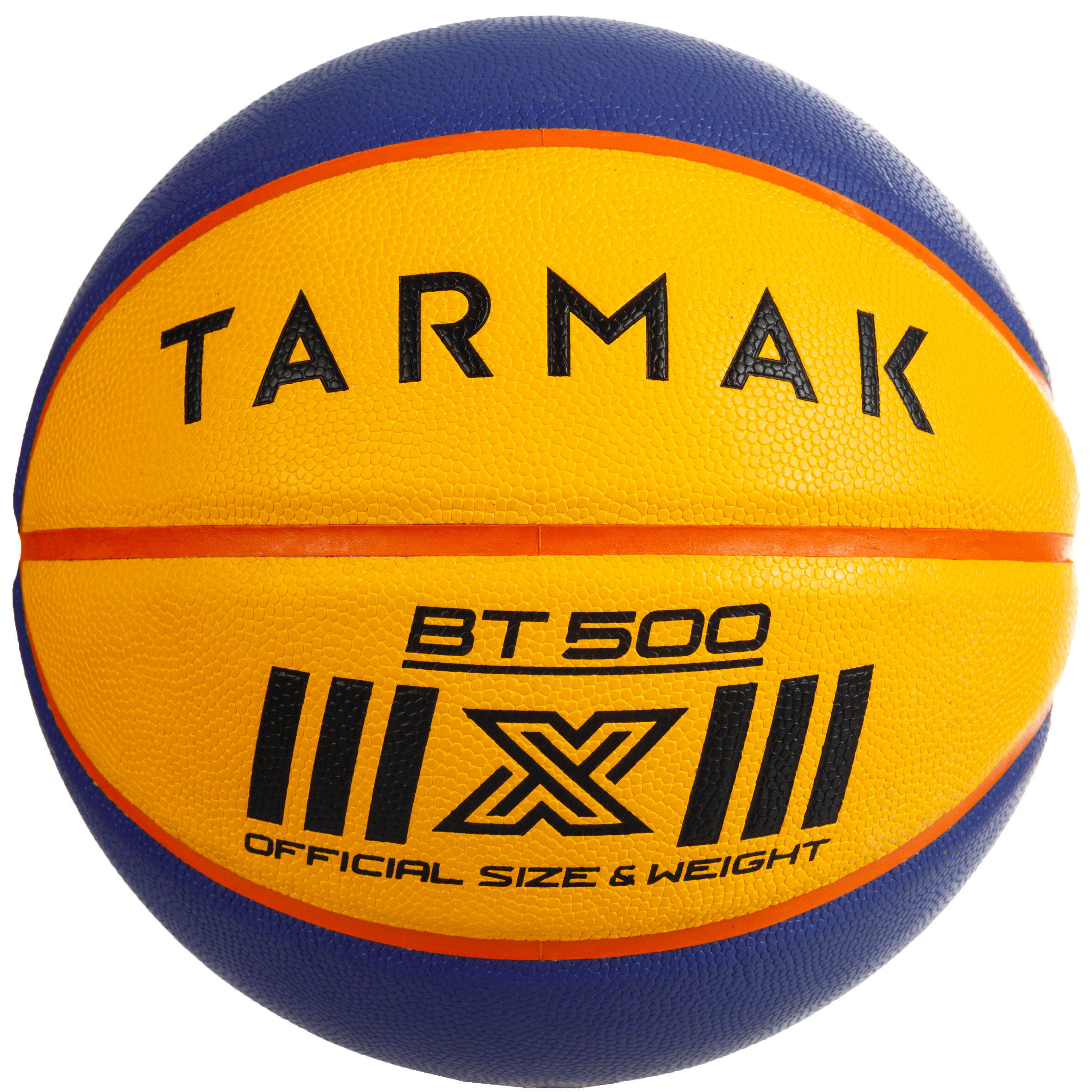 [ส่งฟรี ] ลูกบาสเกตบอล? เบอร์ 6 ให้สัมผัสที่ยอดเยี่ยมสำหรับเล่นแบบ 3 ต่อ 3 รุ่น BT500 มาตราฐาน FIBA สำหรับผู้ใหญ่ Basketball Ball ? BT500 3-on-3 BasketballExcellent ball feel. ลูกบาสเกตบอล 6 7