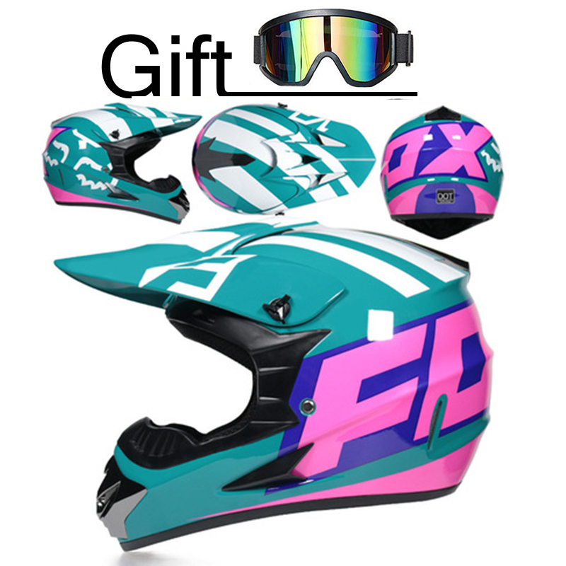 New motocross helmet racing full face mountain bike helmet various cool KTM motocross helmets suitable for kids