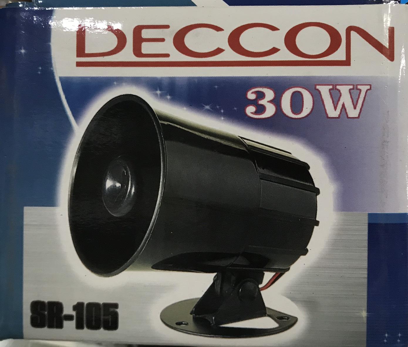 DECCON # SR105 ลำโพงเปียโซ่ไซเรน 20 วัตต์ (14TBE)