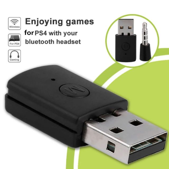 ลดราคา Bluetooth 4.0 + EDR USB อะแดปเตอร์ไร้สายบลูทูธ USB 3.5 มม.Dongle ล่าสุดรุ่นใช้สำหรับ PS4 สำหรับบลูทูธชุดหูฟัง #สินค้าเพิ่มเติม แดปเตอร์ สายแปลงสายไฟ PCS Gold HDMI Extender