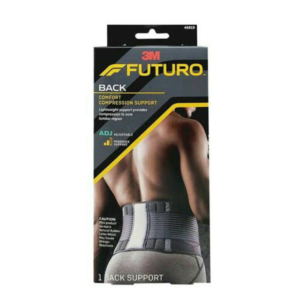 3M Futuro Comfort Compression Back Support ฟูทูโร่ อุปกรณ์พยุงหลัง รุ่น