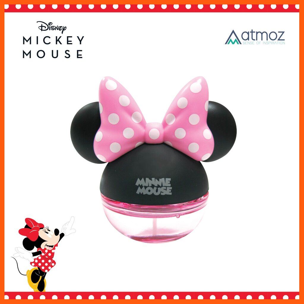 Sale: Perfume Mickey & Minnie Disney Atmoz Limited Edition น้ำหอมปรับอากาศลิขสิทธิ์แท้ น้ำหอมติดรถยนต์แบบคอนโซล ลายการ์ตูนด..0 อุปกรณ์ปรับอากาศ