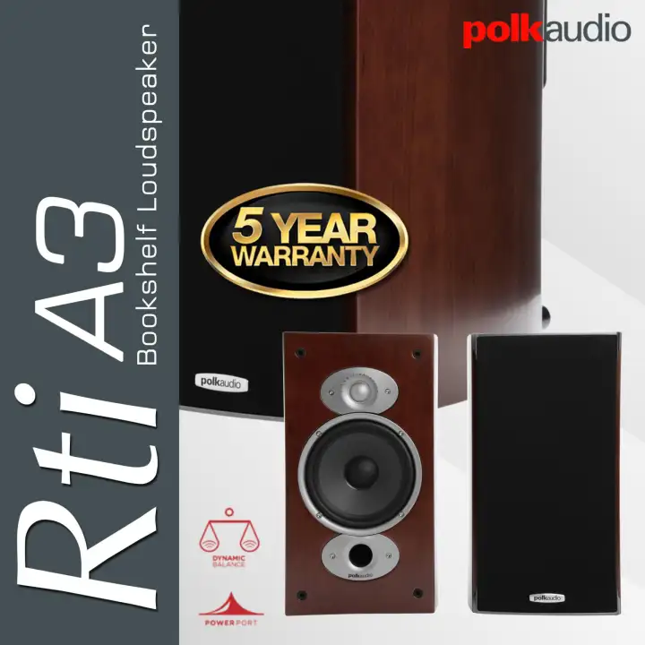 Polk Rti A3 Bookshelf Speakers ร บประก น 5ป ศ นย Power Buy จาก