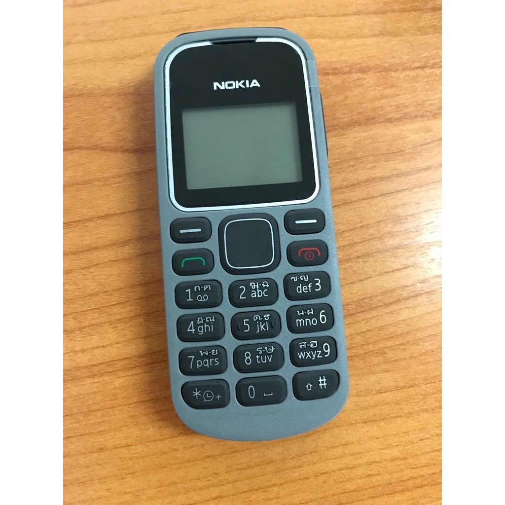 Nokia 1280 โทรศัพท์ลูกอมคลาสสิกปุ่มเก่าพร้อมปุ่มไฟฉายนักเรียนผู้สูงอายุผู้สูงอายุเครื่องสแตนด์บายนาน
