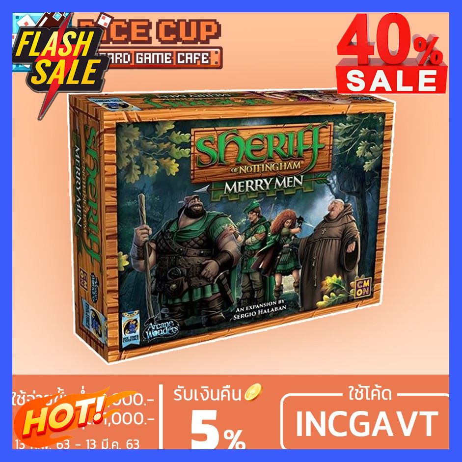Boardgame Arcane Wonders Sheriff of Nottingham English New!