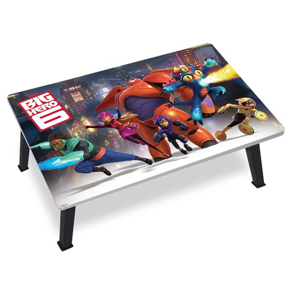 โต๊ะญี่ปุ่น โต๊ะเด็ก โต๊ะพับได้ โต๊ะญี่ปุ่นราคาถูก ลายการ์ตูน 40x60 ซม. ลาย Big Hero (B) โต๊ะทำการบ้าน โต๊ะอ่านหนังสือ โต๊ะ ลายการ์ตูน