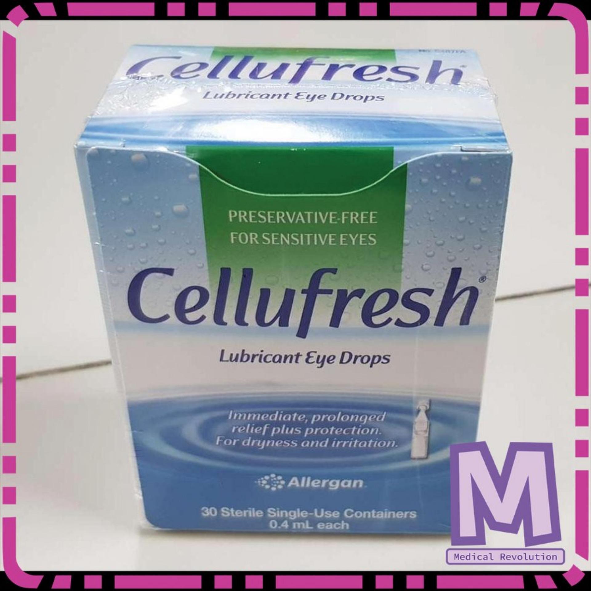 Cellufresh Lubricant Eye Drop 30x0.4 ml. 1 กล่อง