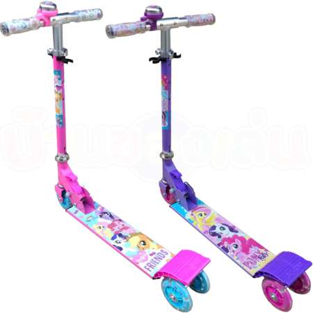 BKL TOY สกู๊ตเตอร์ สกู๊ดเตอร์ 3ล้อ ลายการ์ตูน PONY มีให้เลือก2สี คละสี MLP8250