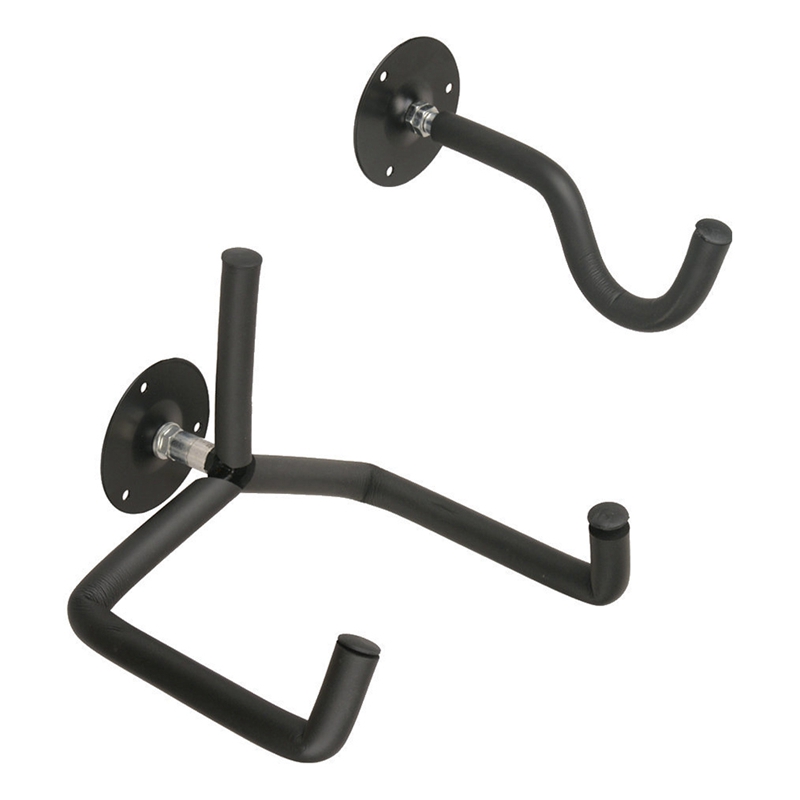 2Pcs Guitar Stand Hanger Hook Horizontal Guitar Wall Mount Stand Holder