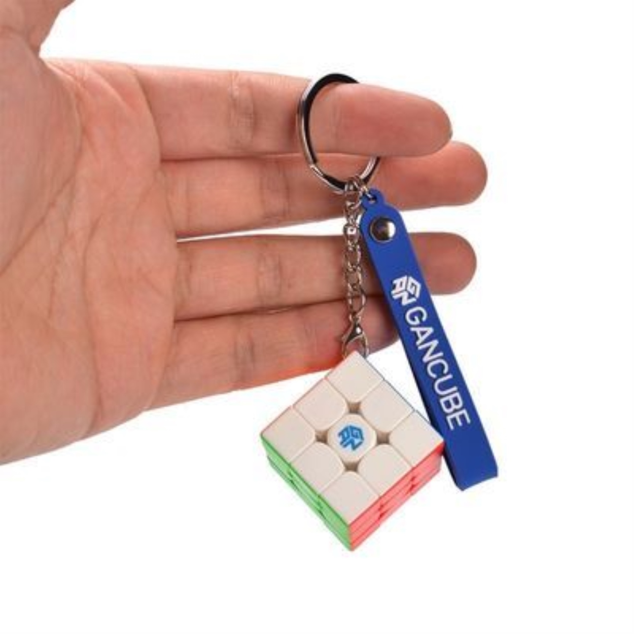 Cubic Key Keychain GAN330 Rubik's cube small key chain third-order puzzle | Lazada.co.th