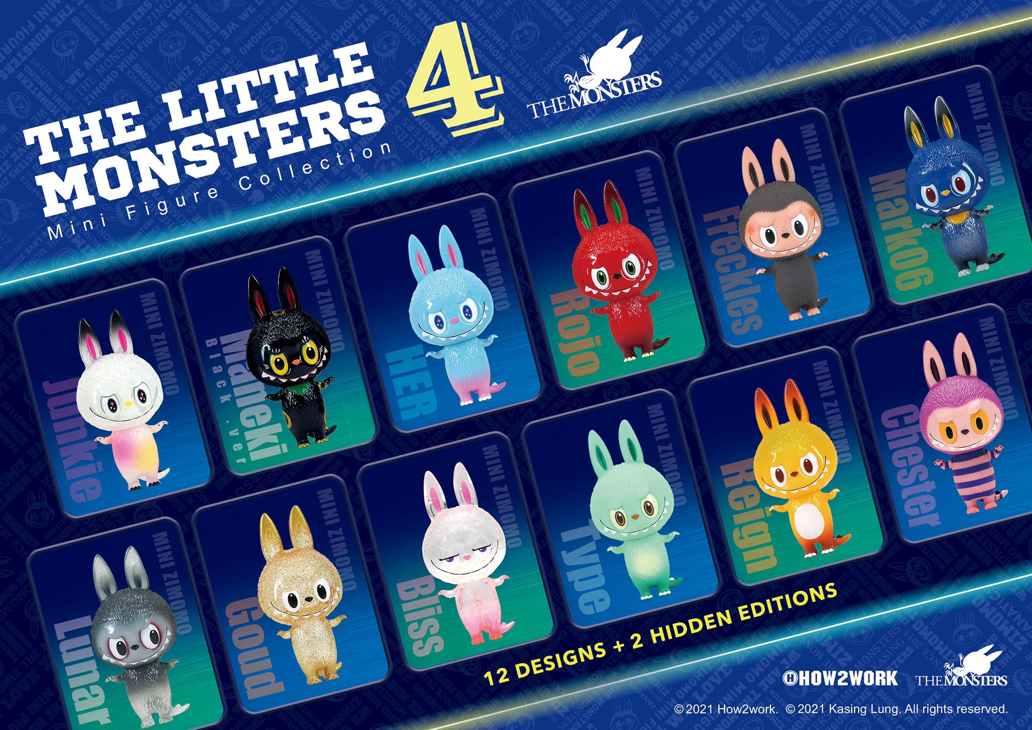 POPMART×HOW2WORKTHE LITTLE MONSTERSシリーズ4 POPMART×HOW2WORKTHE LITTLE MONSTERSシリーズ4｜Yahoo!フリマ