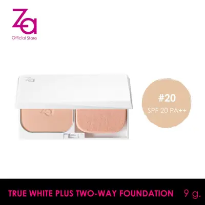 Za TRUE WHITE PLUS TWO-WAY FOUNDTION #20 9g