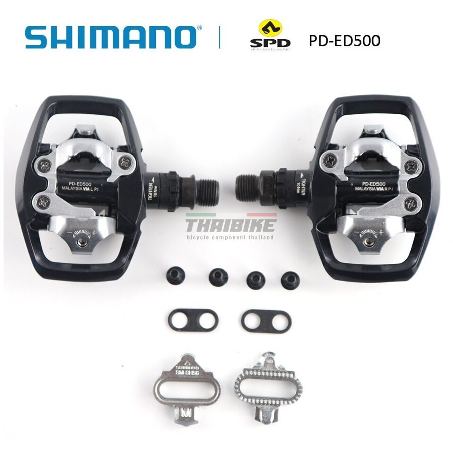 บันใดชิมาโน่ SHIMANO TOURING, PD-ED500, พร้อม Cleat set