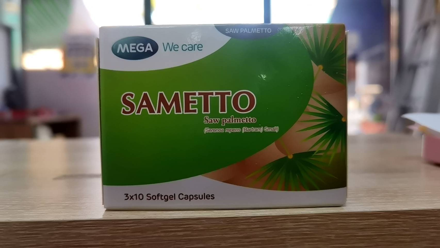 Mega We Care Sametto บรรเทาอาการต่อมลูกหมากโต (30 Cap) | Lazada.co.th