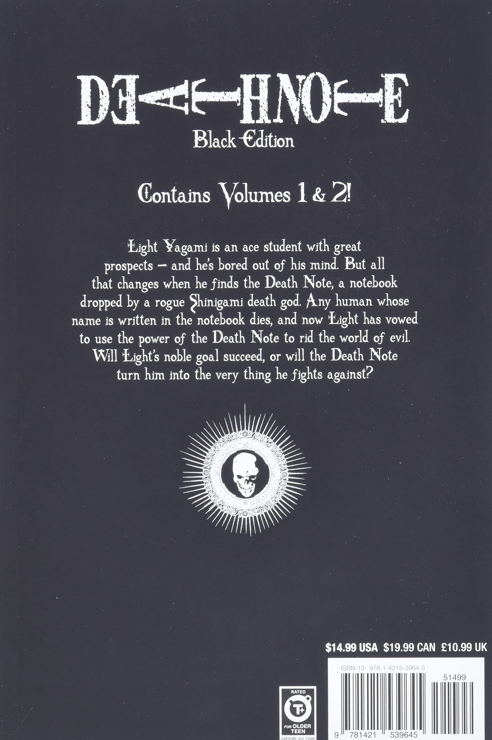 Ne Death Note หนังสือการ์ตูนอังกฤษ (NEW) Death Note 1 : Black (Death Note) [Paperback ...