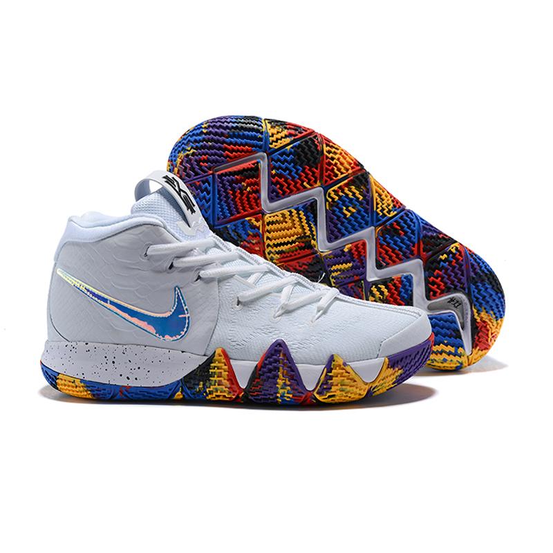 Nike_KYRIE 4 EP Irving 4th Generation Men's Basketball Shoes, Breathable, Non-Slip, Abrasion Resistant