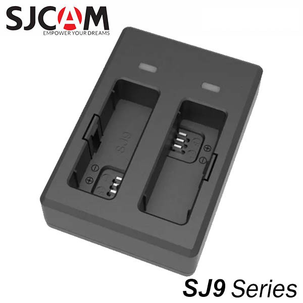 Hot Sale SJcam SJ9 Series & SJ4000x Battery Dual Charger ที่ชาร์ต แบตเตอรี่ แบตสำรอง กล้องแอคชั่น กล้องติดหมวก กล้องดำน้ำ ราคาถูก อุปกรณ์ดำน้ำ แว่นตาดำน้ำ หน้ากากดำน้ำ ชุดดำน้ำ