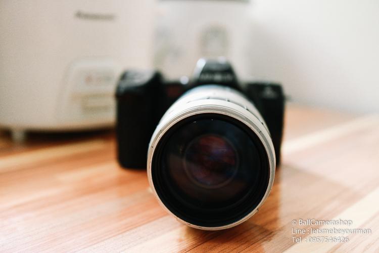 ขายกล้องฟิล์มรุ่น Pro Minolta a7700i serial 15106822 พร้อมเลนส์ Tamron 75-300mm