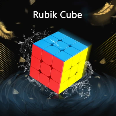 รูบิค Rubik 3x3 แม่เหล็ก แกนแม่เหล็ก สีไม่ลอก หมุนลื่น ของแท้ รูบิก ลูกบิด ขนาด 3X3 เกมรูบิคของเล่นฝึกสมอง เกมรูบิคแบบเร็ว Rubik Cube