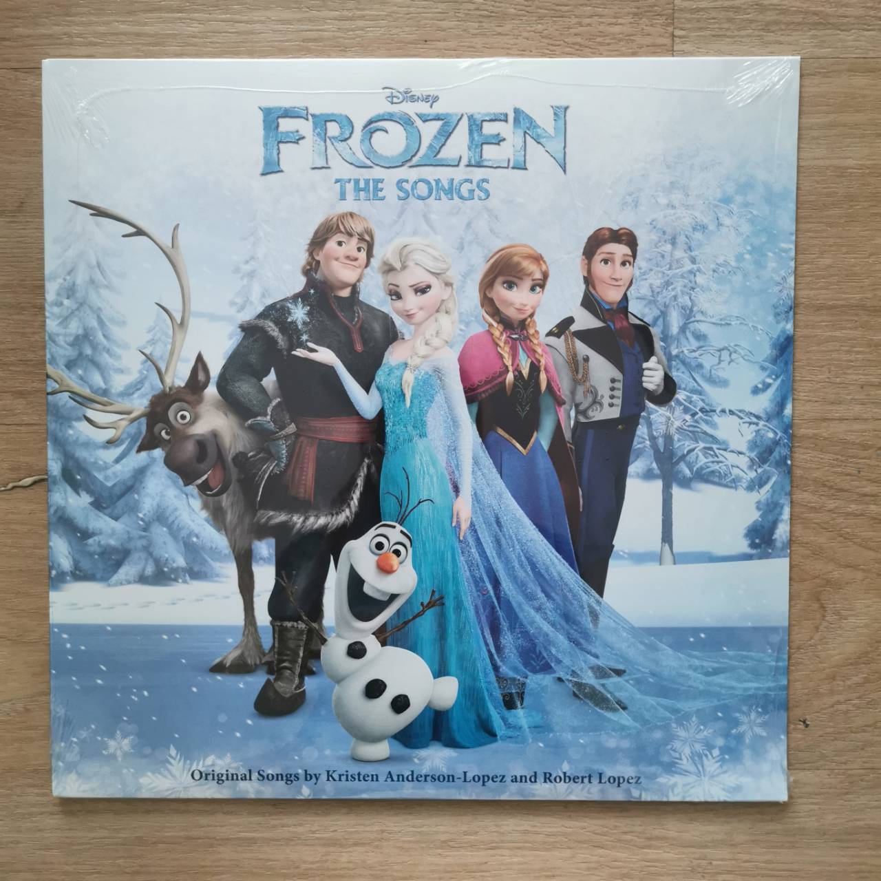 แผ่นเสียง Frozen The Songs  black vinyl แผ่นเสียงใหม่ ซีล