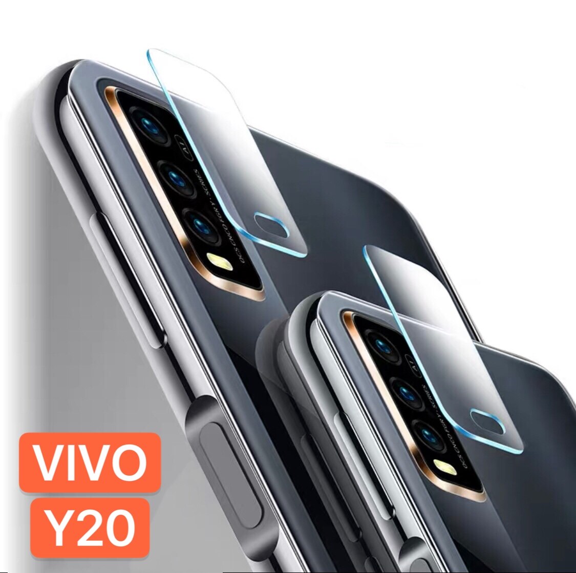ฟิล์มเลนส์กล้อง Vivo Y20 ( ได้ 1ชิ้น ) ฟิล์มกระจกเลนส์กล้อง VIVO Y20 Camera Lens Tempered Glass รัปประกันสินค้า