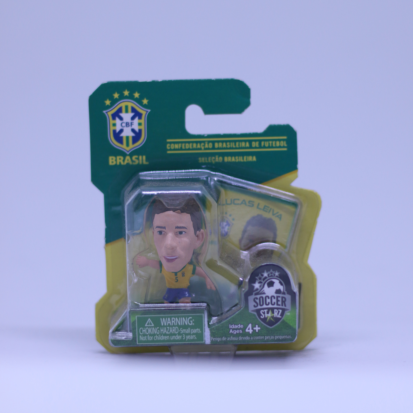 โมเดล นักฟุตบอล Lucas Leiva - Home Kit  ลิขสิทธิ์แท้ BRAZIL